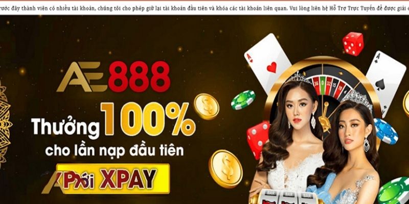 Khám phá sòng bài AE888 Casino 